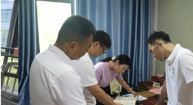 強基固本夯基礎 全面檢查促提升——創(chuàng  )投集團黨群工作部開(kāi)展黨建工作督導檢查